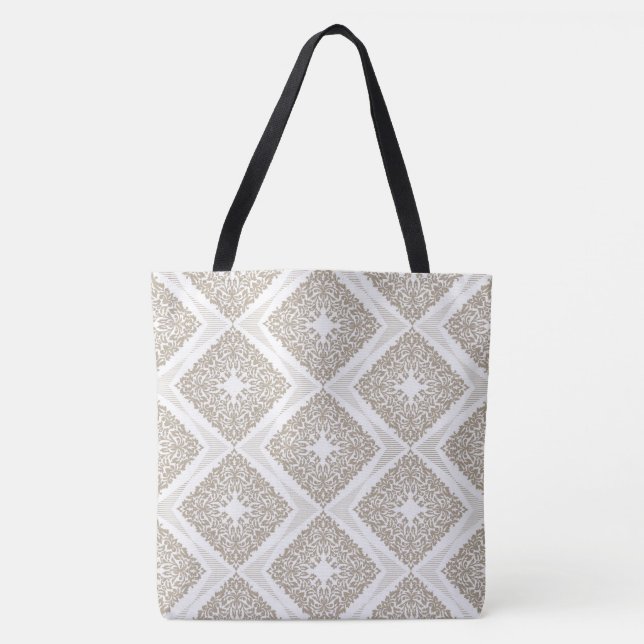 Diamond Medallion Beige/Tan Designer Tasche (Vorderseite)