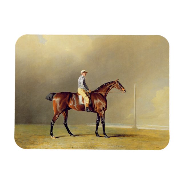 Diamond, mit Dennis Fitzpatrick Up, 1799 (Öl auf Magnet (Horizontal)