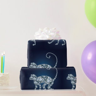 Diamond Monkey Geschenkpapier