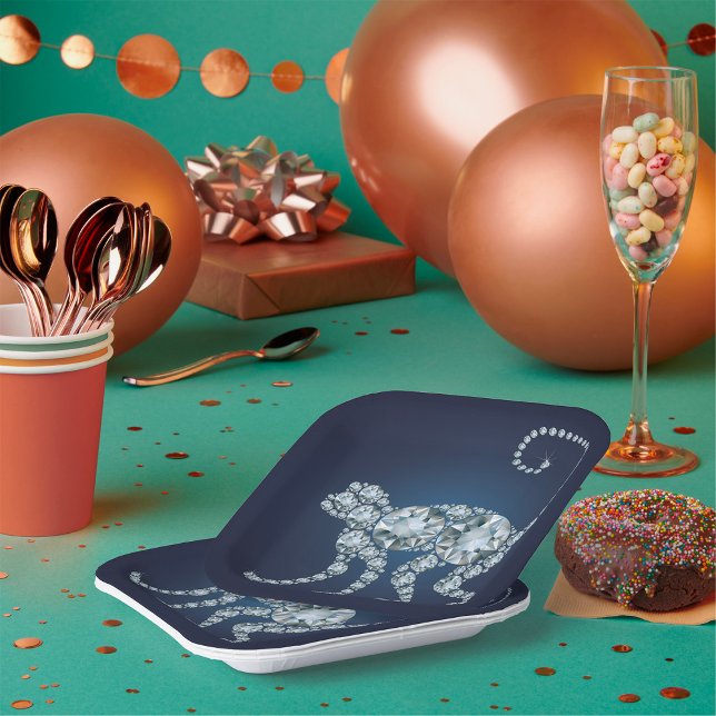 Diamond Monkey Pappteller (Von Creator hochgeladen)