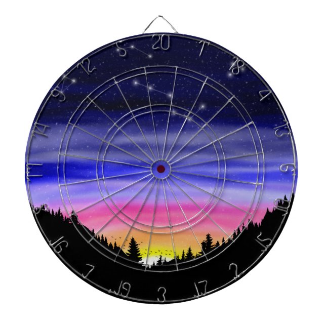 Diamond Night Dartscheibe (vorne)