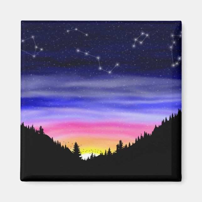 Diamond Night Magnet (Vorne)