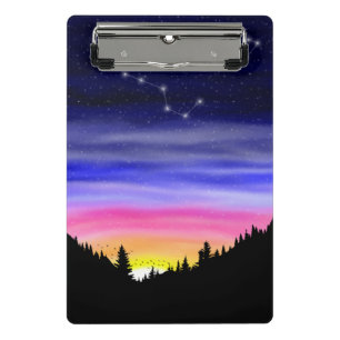 Diamond Night Mini Clipboard Klemmbrett