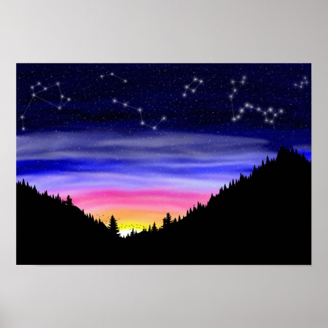 Diamond Night Poster (Vorne)