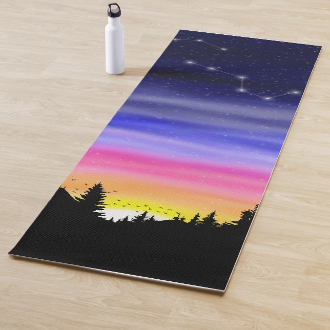 Diamond Night Yoga Mat Yogamatte (Beispiel)