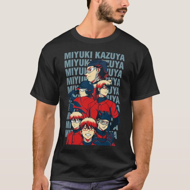 Diamond No Ace Miyuki Kazuya Catcher   T-Shirt (Vorderseite)