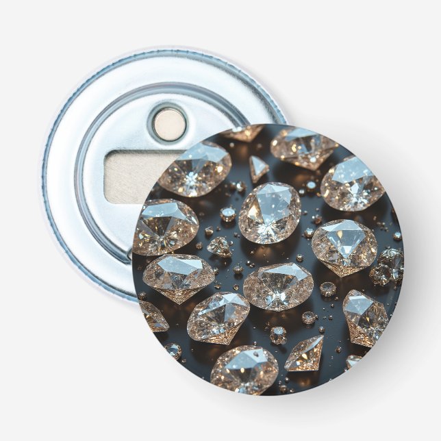 Diamond Opener Accessory sieht wie echter Diamant- Flaschenöffner (Vorderseite)