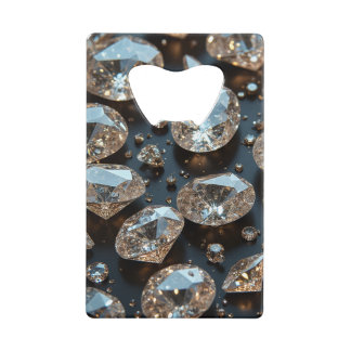 Diamond Opener Accessory sieht wie echter Diamant- Geldbeutel Flaschenöffner