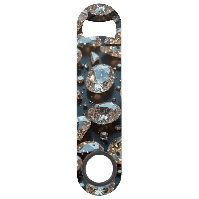 Diamond Opener Accessory sieht wie echter Diamant- Speed Flaschenöffner (Vorderseite)