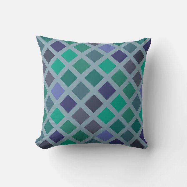 Diamond Pattern Kissen (Vorderseite)