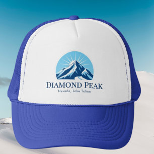 Diamond Peak Nevada Lake Tahoe Skigebiet Mütze
