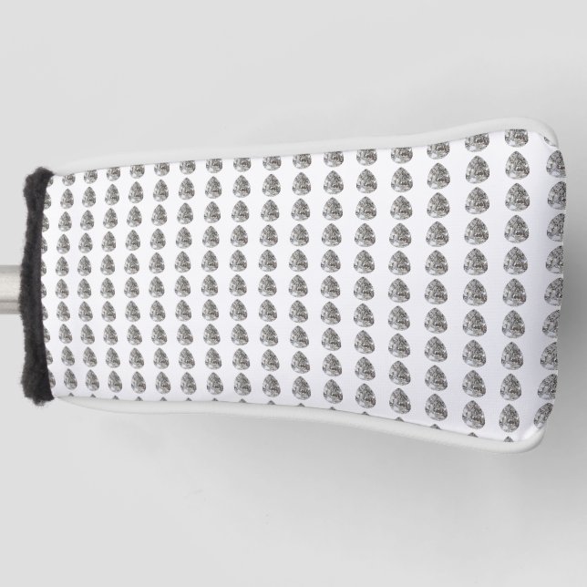 Diamond Pear Pattern Golf Headcover (Vorderseite)