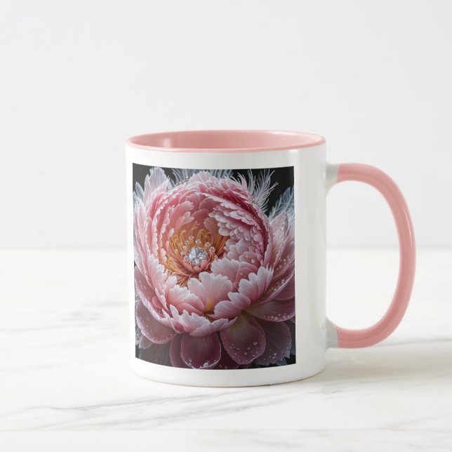 Diamond Peony Tasse (Rechts)