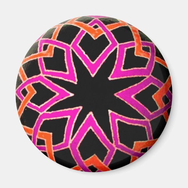 Diamond Pysanka Magnet (Vorne)