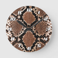 Diamond Rattlesnake Schlangenhaut mit Zahlen