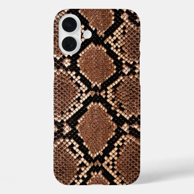 Diamond Rattlesnake Snake Skin Case-Mate iPhone Hülle (Rückseite)