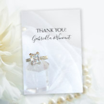 Diamond Ring and Pillar Crystal Wedding Vielen Dan