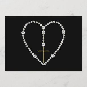 Diamond Rosary - Hail Mary Full of Grace Einladung