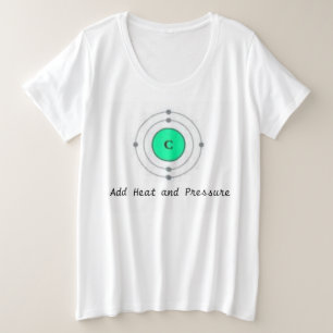 Diamond Science Große Größe T-Shirt