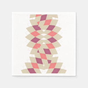 Diamond-Swirl-Muster Serviette