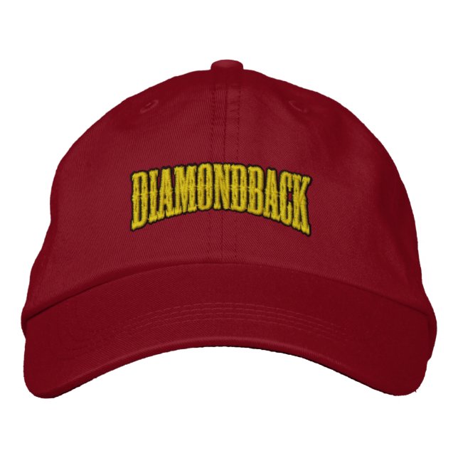 Diamondback Ball Cap Bestickte Kappe (Vorderseite)