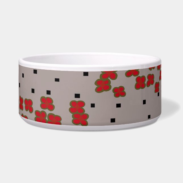 DiamondFlowersSquaresRectangles Napf (Vorderseite)