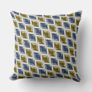 DIAMONDS goldblau Kissen