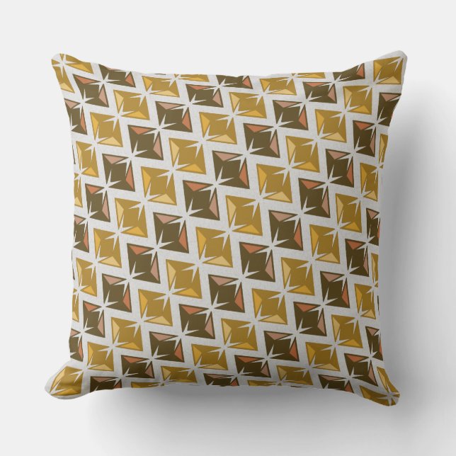 DIAMONDS golden Kissen (Vorderseite)