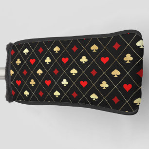 Diamonds Hearts Spades Clubs Playing Cards Muster Golf Headcover
