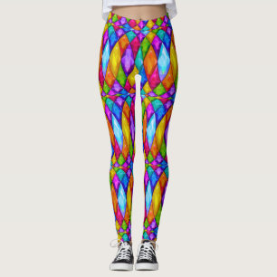 Diamonds Pop Fashion Leggings