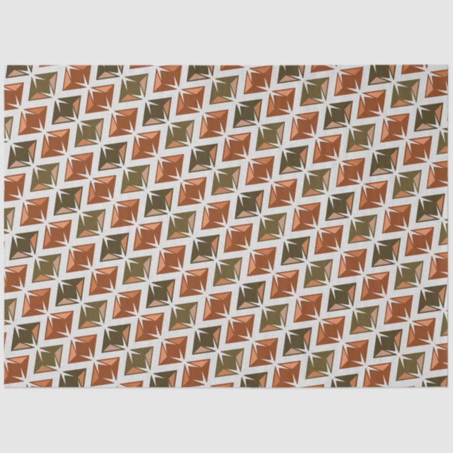 DIAMONDS rot Seidenpapier (Vorderseite)