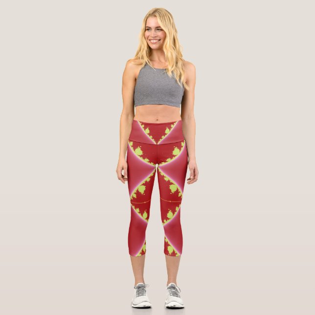 Diamonds & Rust Capri Leggings (Vorderseite)