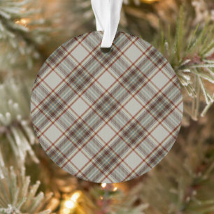 Diana Dress Tartan Karierte Mode Prinzessin Ornament