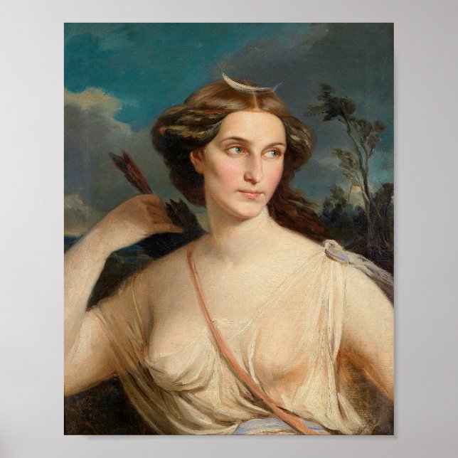 Diana, Göttin der Jagd | anonym Poster (Vorne)