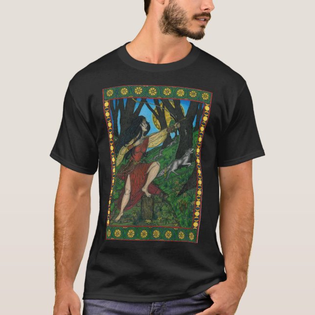 Diana-Göttin der Jagd T-Shirt (Vorderseite)