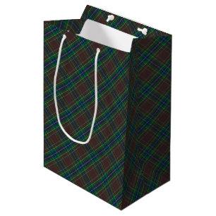 Diana Jagd Mode Prinzessin Tartan Kariert Mittlere Geschenktüte
