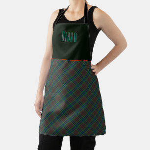 Diana Jagd Mode Prinzessin Tartan Kariert Schürze