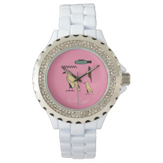 Diana Name in Hieroglyphen Symbole des alten Ägypt Armbanduhr