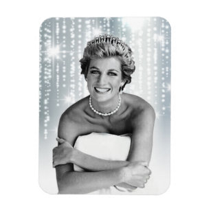 Diana, Prinzessin von Wales 1990 stilisiert Magnet