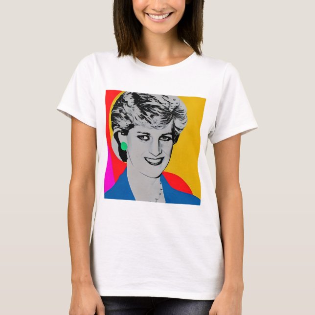 Diana Queen of Hearts T - Shirt (Vorderseite)