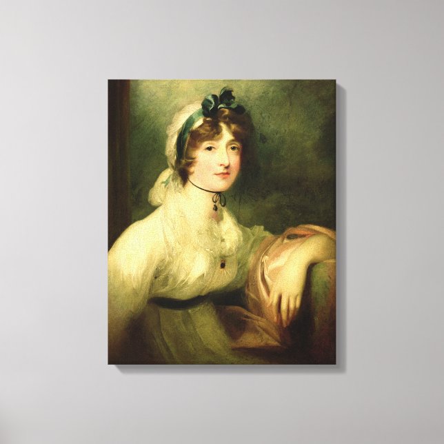 Diana Sturt, später Lady Milner, 1800-05 Leinwanddruck (Vorderseite)