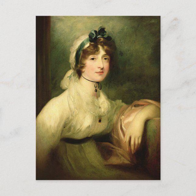 Diana Sturt, später Lady Milner, 1800-05 Postkarte (Vorderseite)