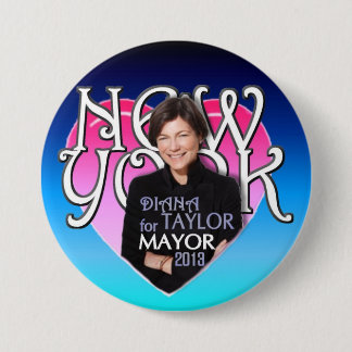 Diana Taylor für NYC Bürgermeister 2013 Button