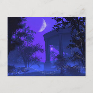 Diana-Tempel im Mondschein Postkarte