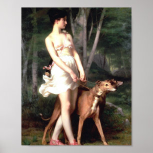Diana The Huntress von Gaston Casimir Saint Pierre Poster