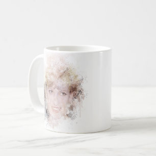 Diana The People's Princess Watercolor Portrait Co Kaffeetasse