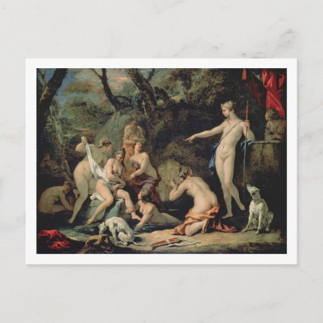 Diana und Callisto Postkarte (Vorderseite)