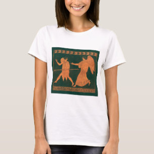 Diana und ein Engel, Vintage römische Mythologie T-Shirt