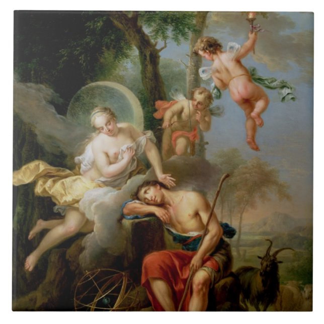 Diana und Endymion Fliese (Vorderseite)