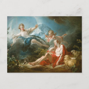 Diana und Endymion von Jean-Honoré Fragonard Postkarte